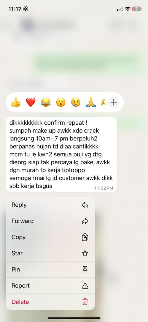 Testimoni pelanggan Syasahar 4